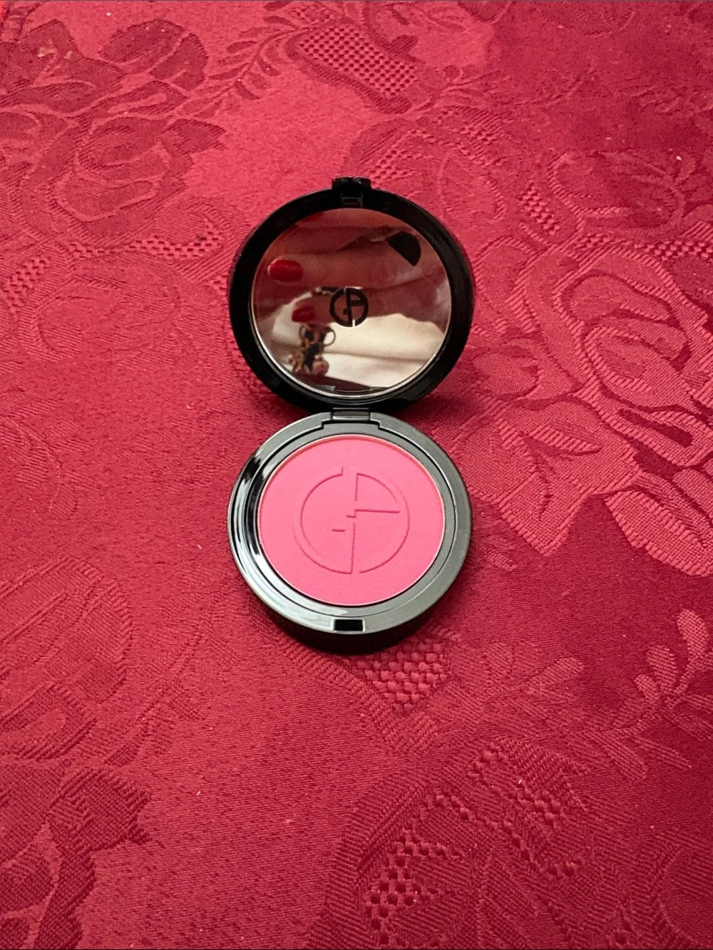 Giorgio Armani Bright Pink Cream Blush Compact